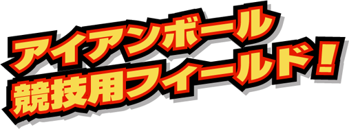 アイアンボール競技用フィールド!